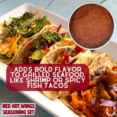 Red Hot Wings Seasoning Set